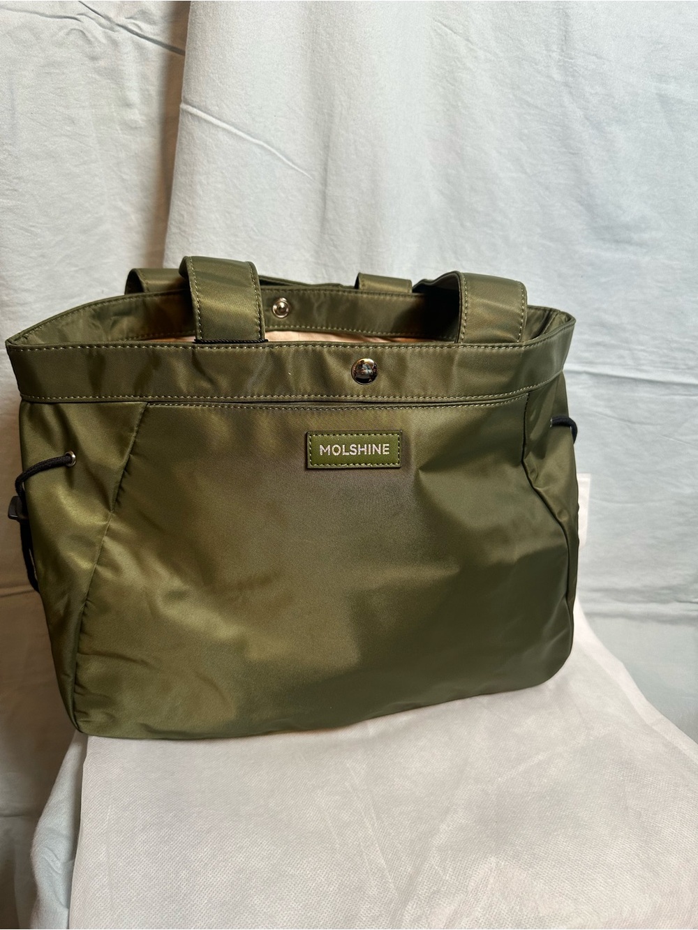 Olive Green Tote Bag - Women's Carryall